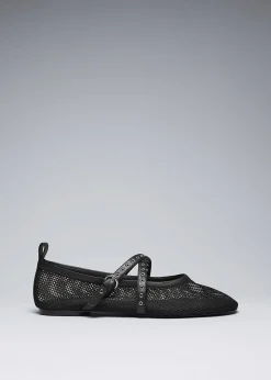 Fashion Mesh Ballet Lejligheder Kvinder Lejligheder