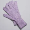 Fashion Mohair Wool Blend Handsker Kvinder Matchende Sæt