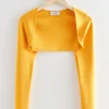 Hot Monteret Bolero Kvinder Strik