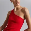 Shop One Shoulder Top Kvinder Toppe