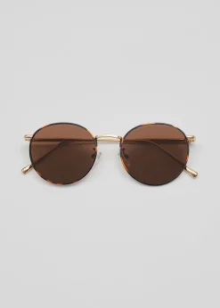 Shop Oval Slim Frame Solbriller Kvinder Solbriller