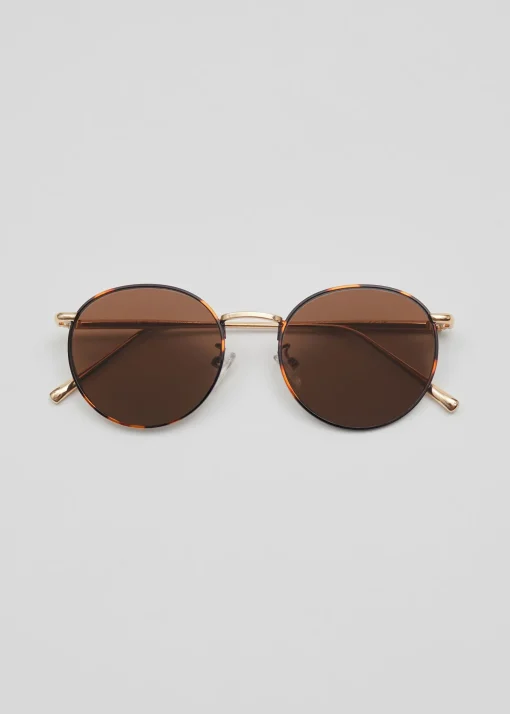 Shop Oval Slim Frame Solbriller Kvinder Solbriller