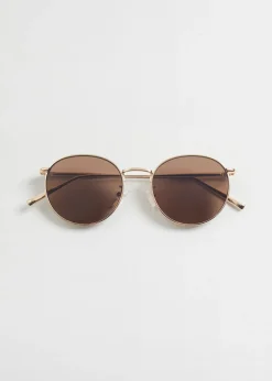 Best Sale Oval Slim Frame Solbriller Kvinder Solbriller