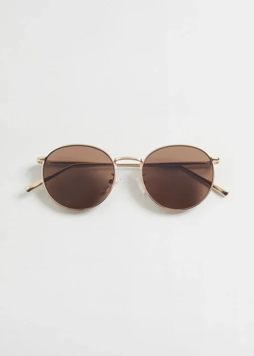 Best Sale Oval Slim Frame Solbriller Kvinder Solbriller
