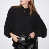 Best Sale Oversized Flaesebluse Kvinder Bluser Og Skjorter