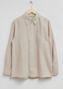 Flash Sale Oversized Patch Pocket Skjorte Kvinder Bluser Og Skjorter