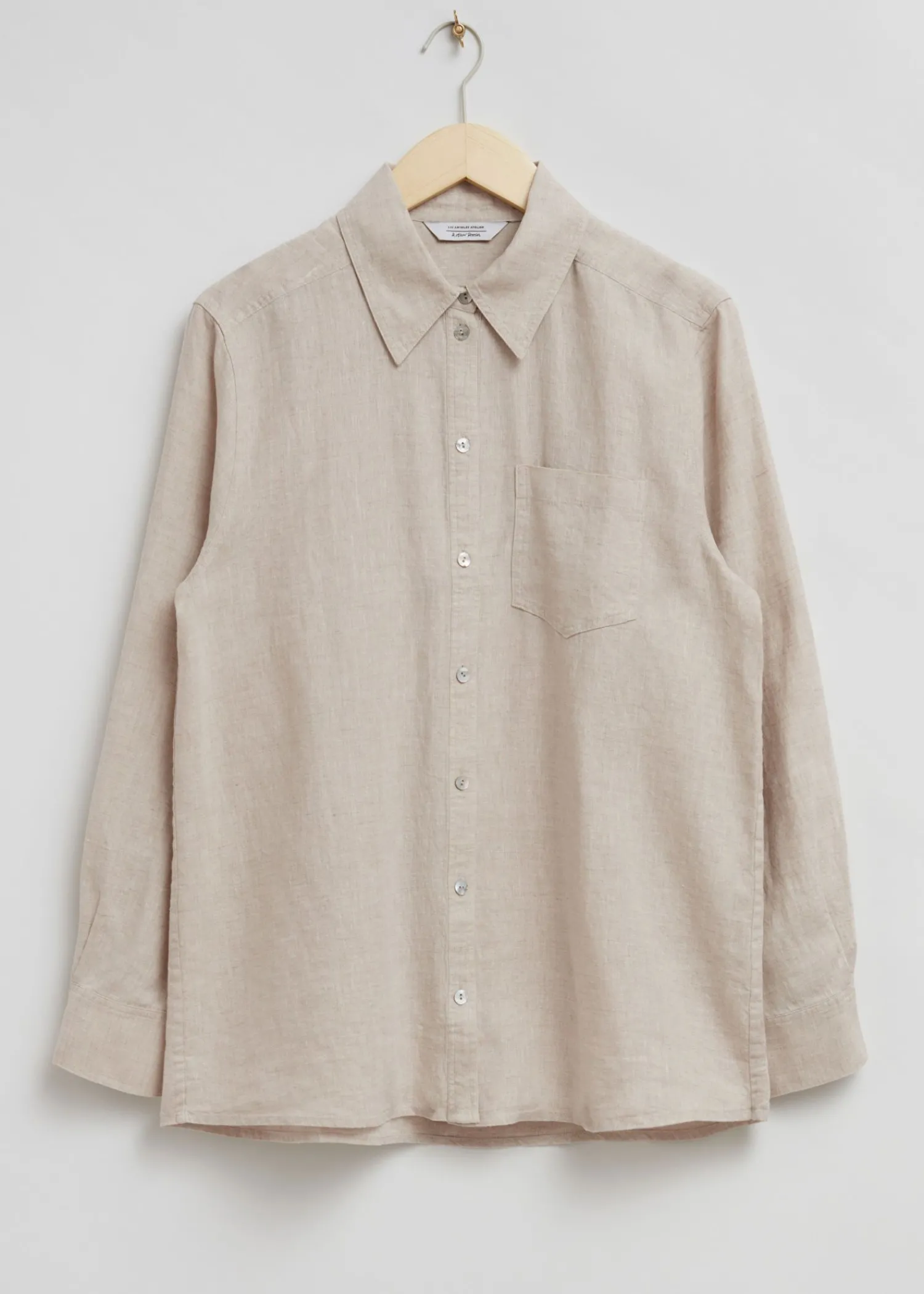 Flash Sale Oversized Patch Pocket Skjorte Kvinder Bluser Og Skjorter