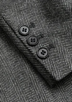 Best Sale Oversized Pinstripe Blazer Kvinder Blazere