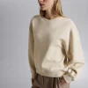 Store Oversized Sweatshirt Kvinder Toppe