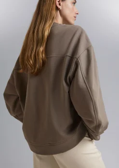 Shop Oversized Sweatshirt Kvinder Toppe