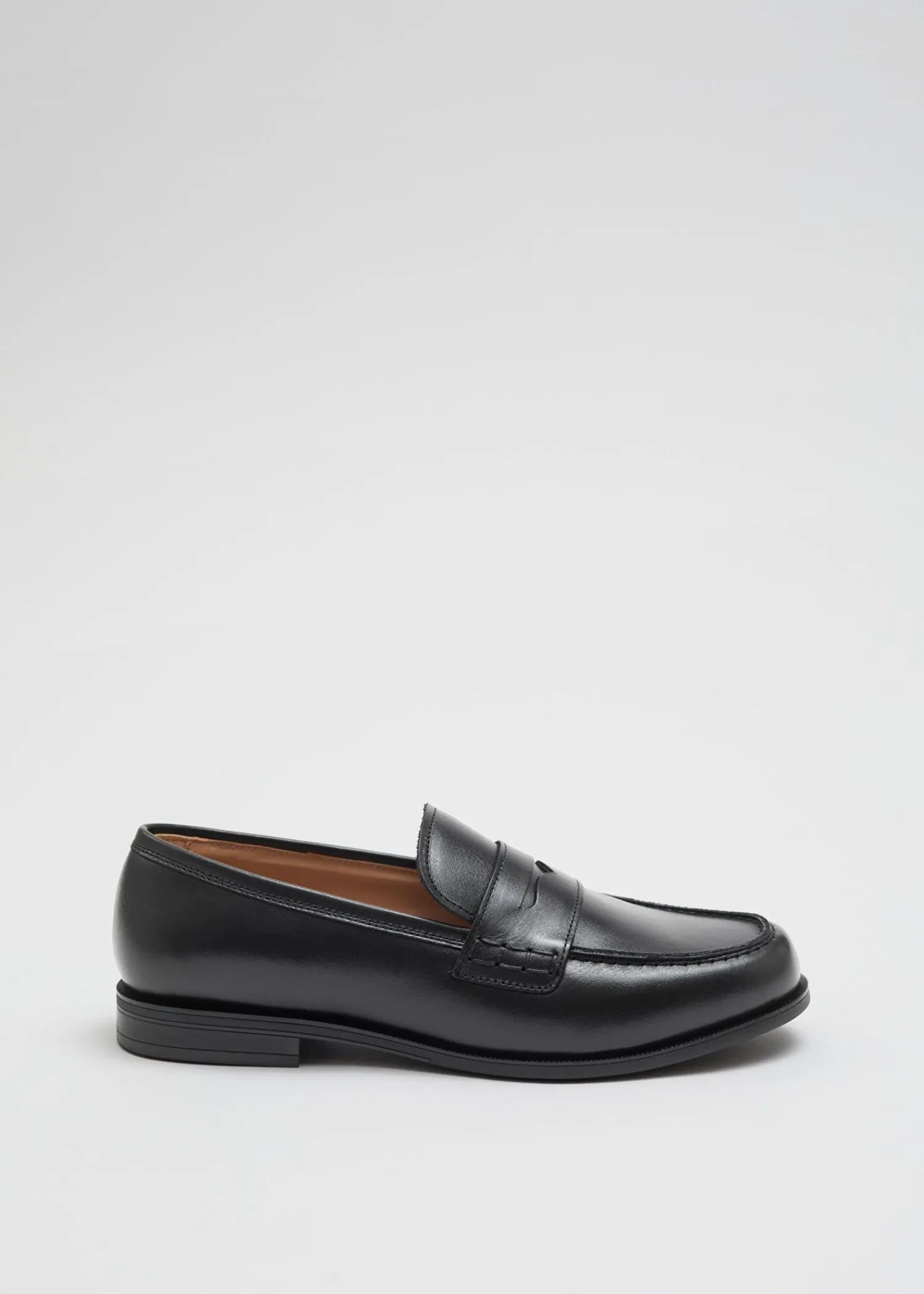 Clearance Penny Loafers I Laeder Kvinder Lejligheder