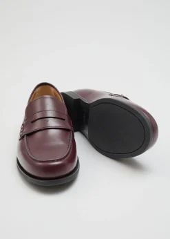 Cheap Penny Loafers I Laeder Kvinder Lejligheder