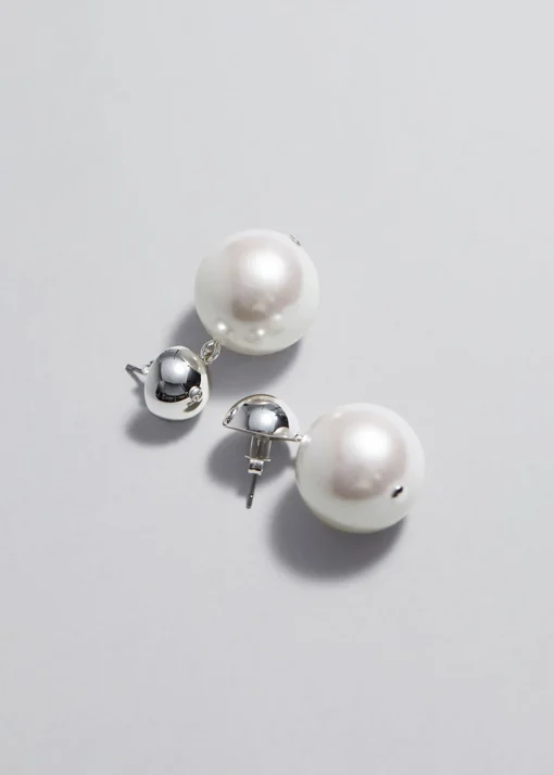 Sale Perle Drabe Oreringe Kvinder Oreringe