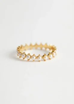 Flash Sale Perle Ring Kvinder Ringe