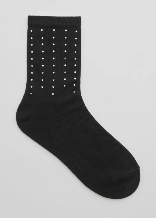 Discount Rhinestone Sokker Kvinder Strømper Og Strømpebukser
