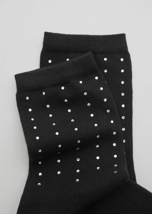 Discount Rhinestone Sokker Kvinder Strømper Og Strømpebukser