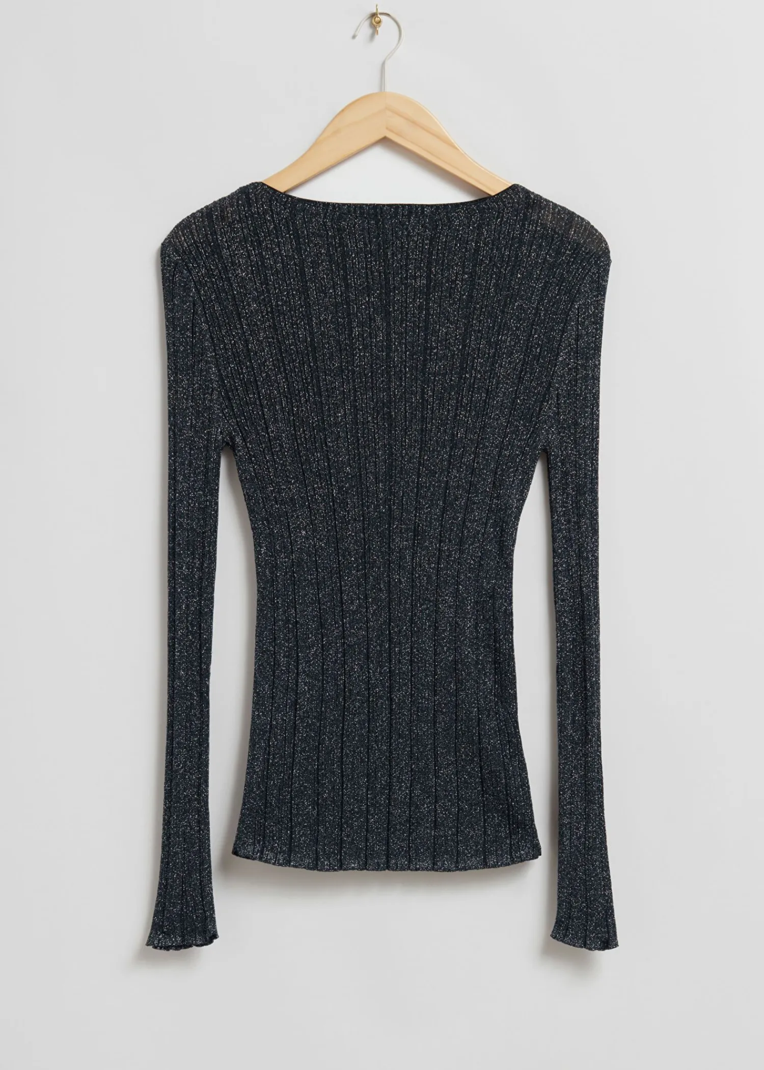 Best Ribbet Glitter Top Kvinder Toppe