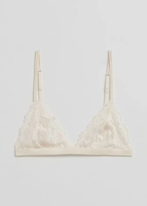 Cheap Scalloped Blonde Blod Bh Kvinder Bh'Er