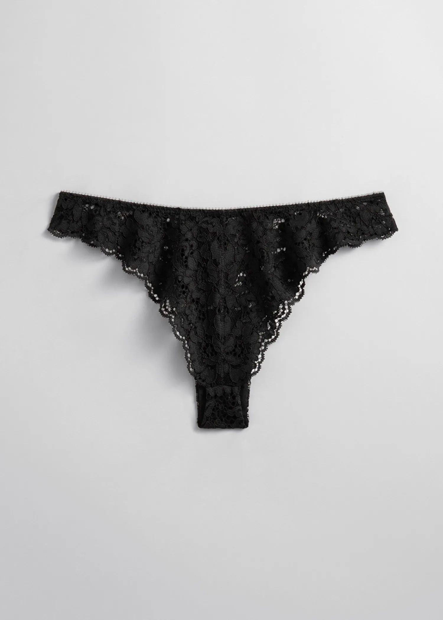 Cheap Scalloped Blonde Tanga Kvinder Underdele