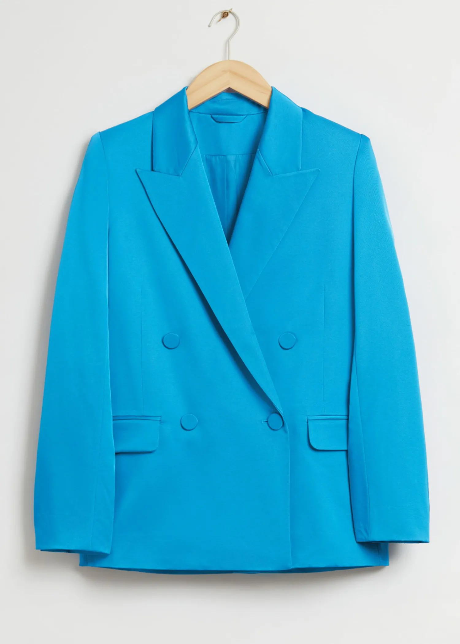 Fashion Skraeddersyet Dobbeltradet Blazer Kvinder Blazere