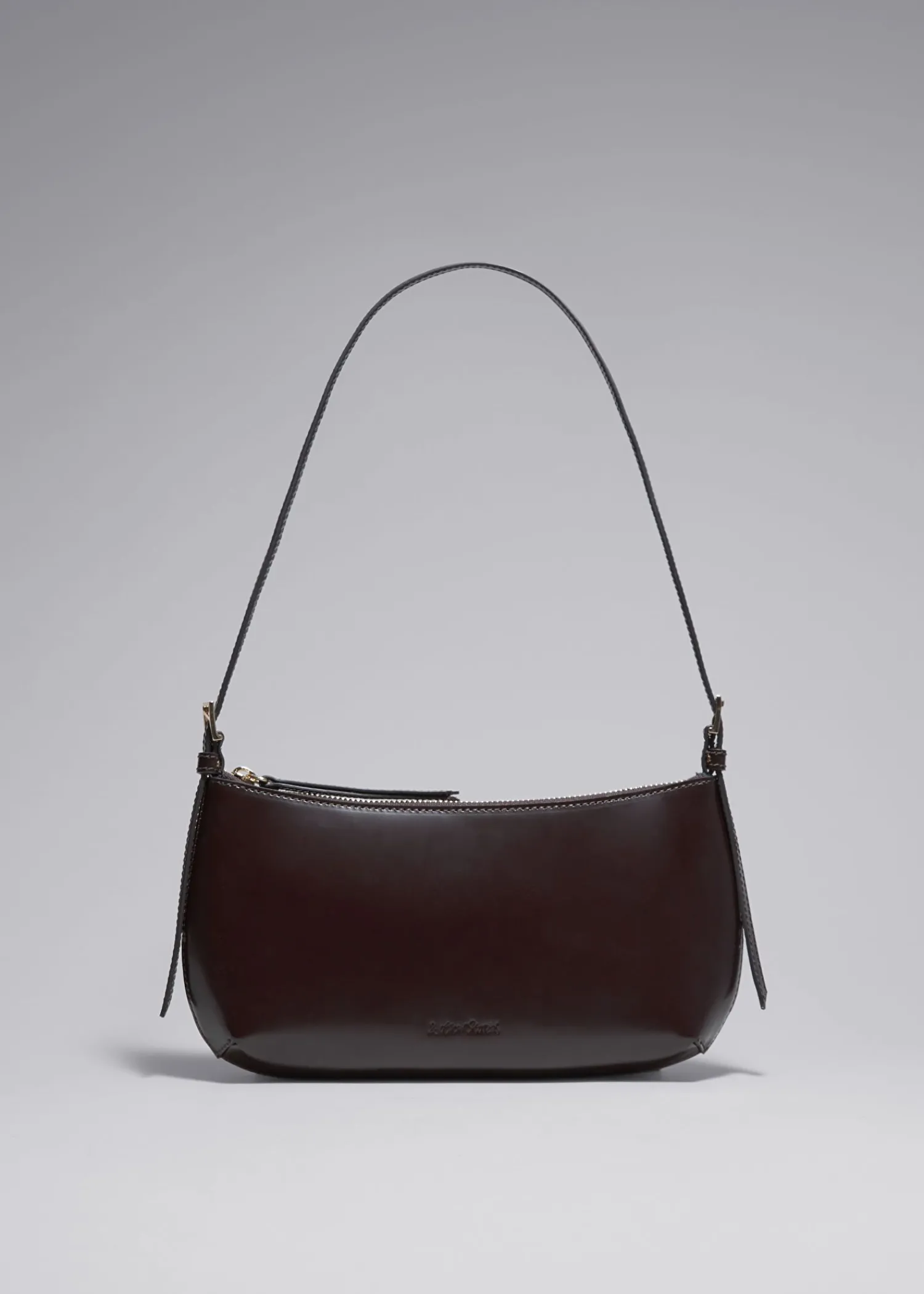 Store Skuldertaske I Blank Laeder Kvinder Tasker