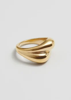 Clearance Skulpteret Kuppelring Kvinder Ringe