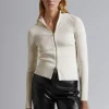 Discount Slank Cardigan Med Lynlas Kvinder Strik