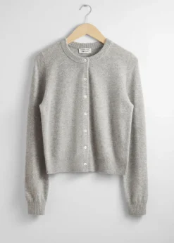 Cheap Slank Cashmere Cardigan Kvinder Kashmir
