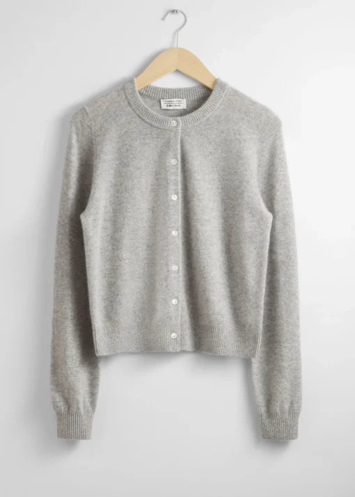 Cheap Slank Cashmere Cardigan Kvinder Kashmir