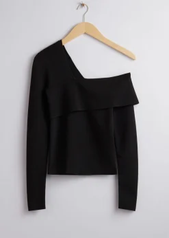 Store Slank En-Skulder Top Kvinder Toppe