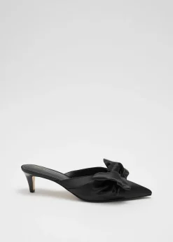 Shop Soft Bow Satin Pumper Kvinder Pumper