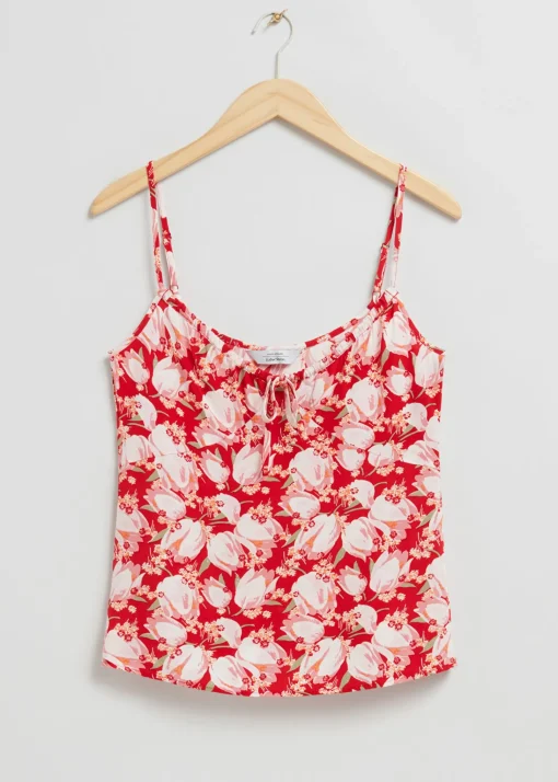 Sale Strappy Snore Detalje Top Kvinder Toppe