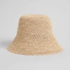Fashion Straw Bucket Hat Kvinder Hovedbeklædning