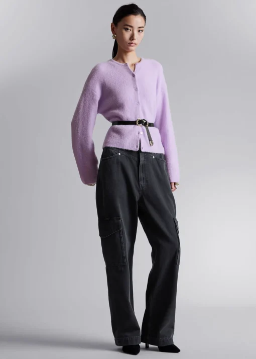 Fashion Strikket Cardigan Kvinder Strik