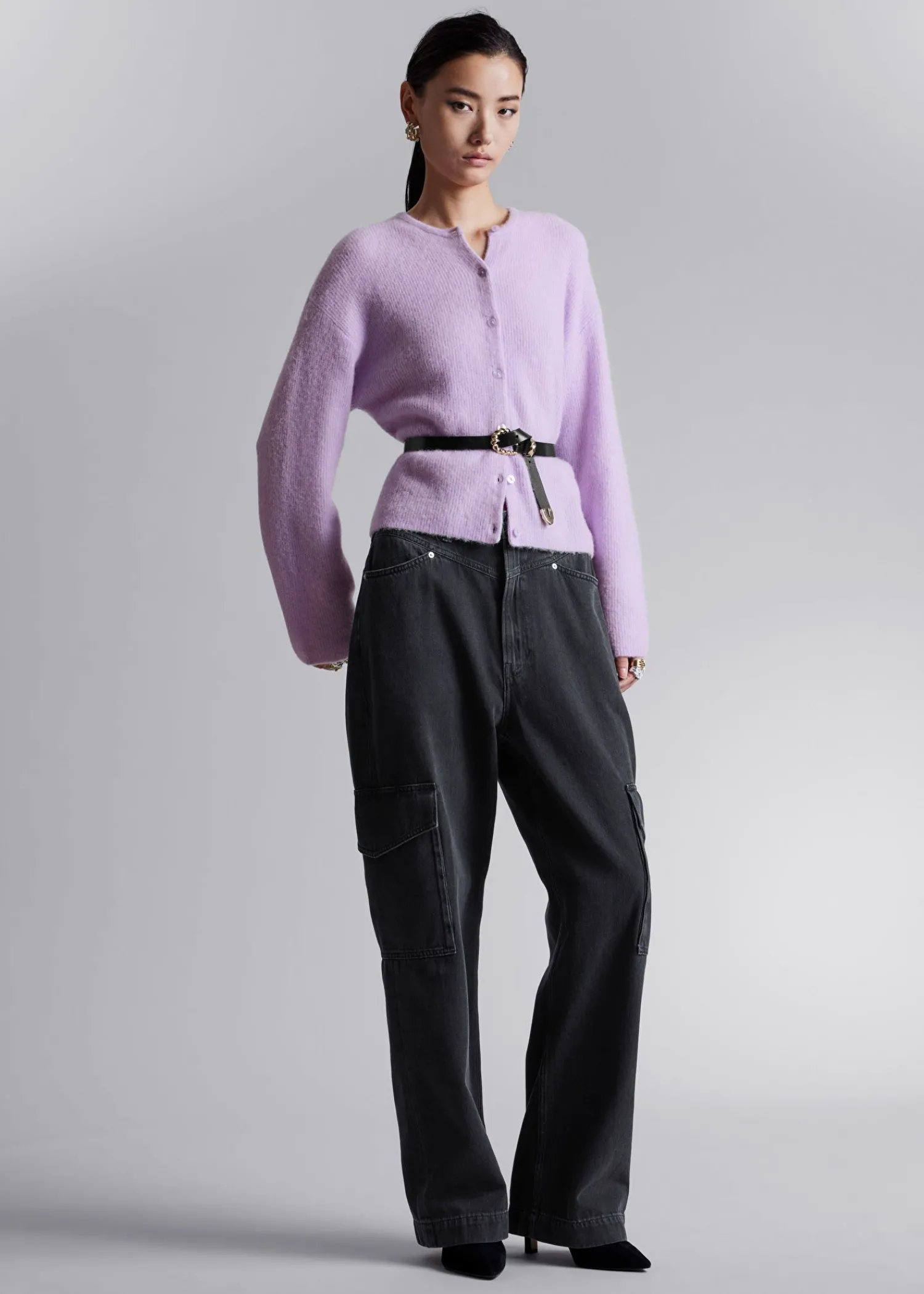 Fashion Strikket Cardigan Kvinder Strik