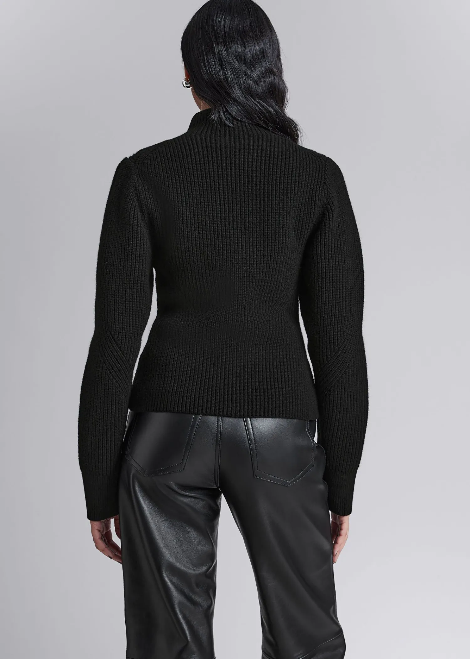 Cheap Strikket Cardigan Med Lynlas Kvinder Strik