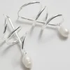Shop Swirl Perle Oreringe Kvinder Oreringe