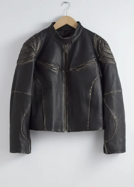 Flash Sale Syet Laederjakke Kvinder Denim