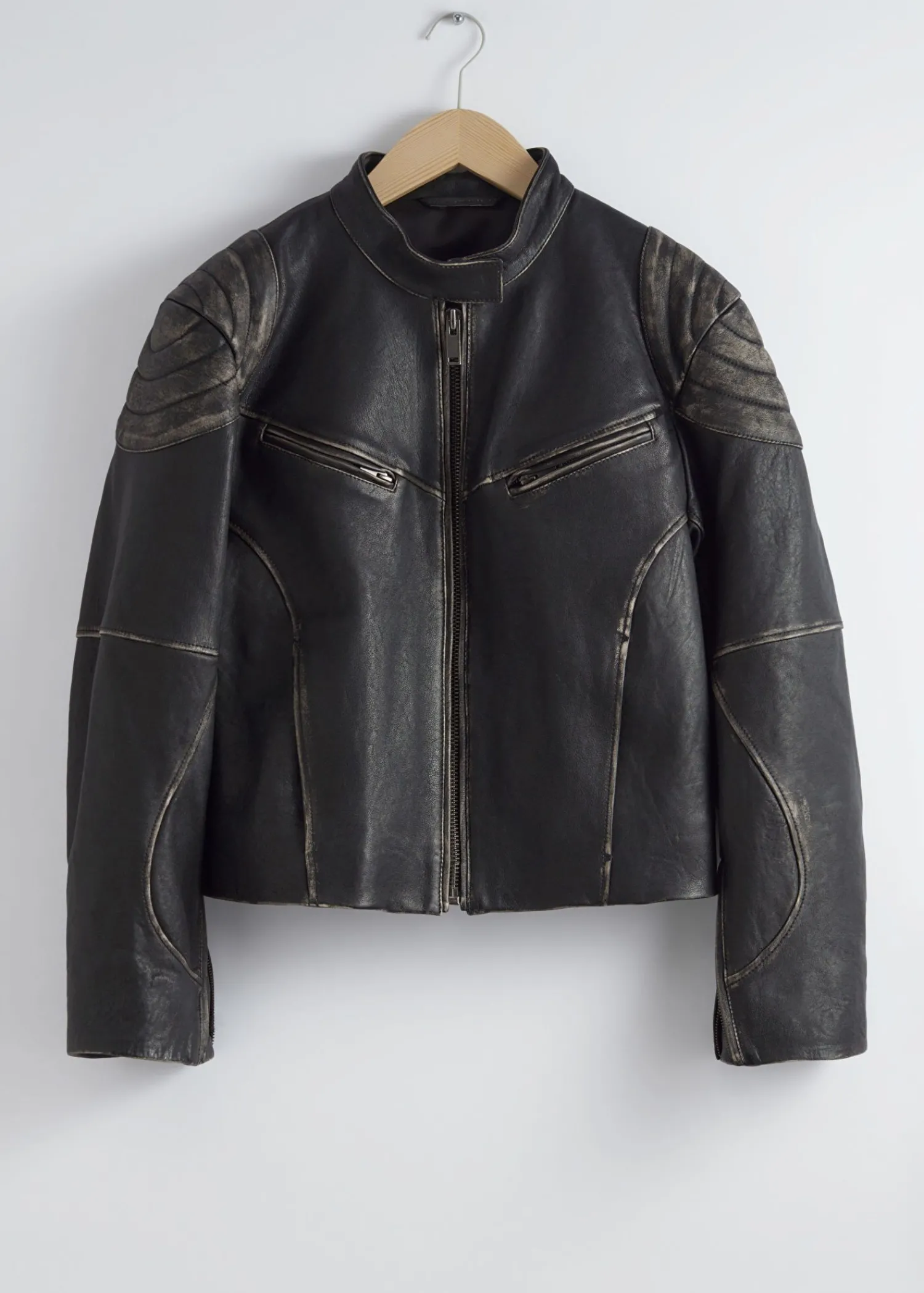 Flash Sale Syet Laederjakke Kvinder Denim
