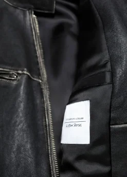 Flash Sale Syet Laederjakke Kvinder Denim