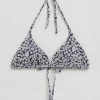 Outlet Tekstureret Trekant Bikini Top Kvinder Bikinier
