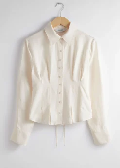 New Tilpasset Skjorte Kvinder Bluser Og Skjorter