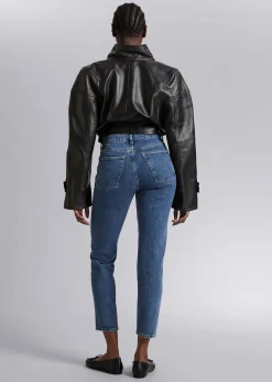 Outlet Tilspidsede Jeans Kvinder Jeans