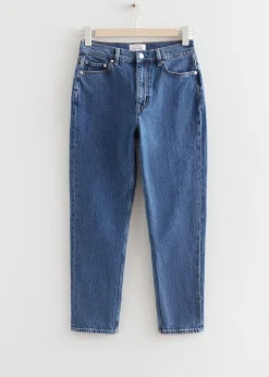 Outlet Tilspidsede Jeans Kvinder Jeans