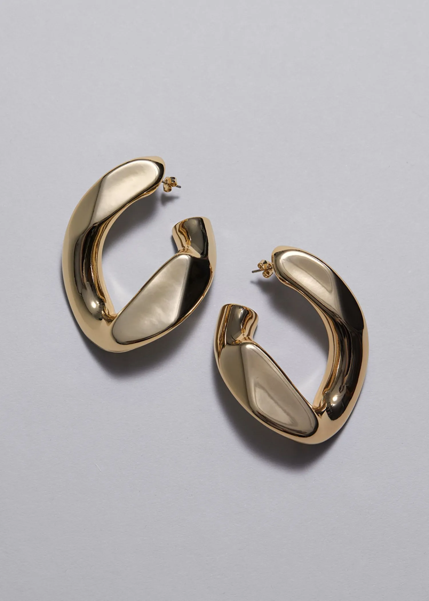 Hot Twist Hoop Oreringe Kvinder Oreringe