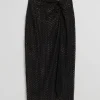 Cheap Twisted Front Blonde Sarong Kvinder Nederdele