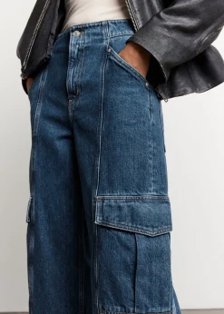 Cheap Afslappede Cargo Jeans Kvinder Denim
