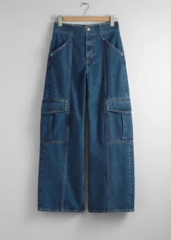 Cheap Afslappede Cargo Jeans Kvinder Denim