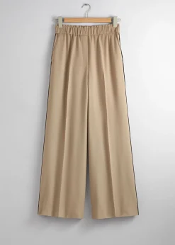 Discount Afslappede Press-Crease Bukser Kvinder Bukser