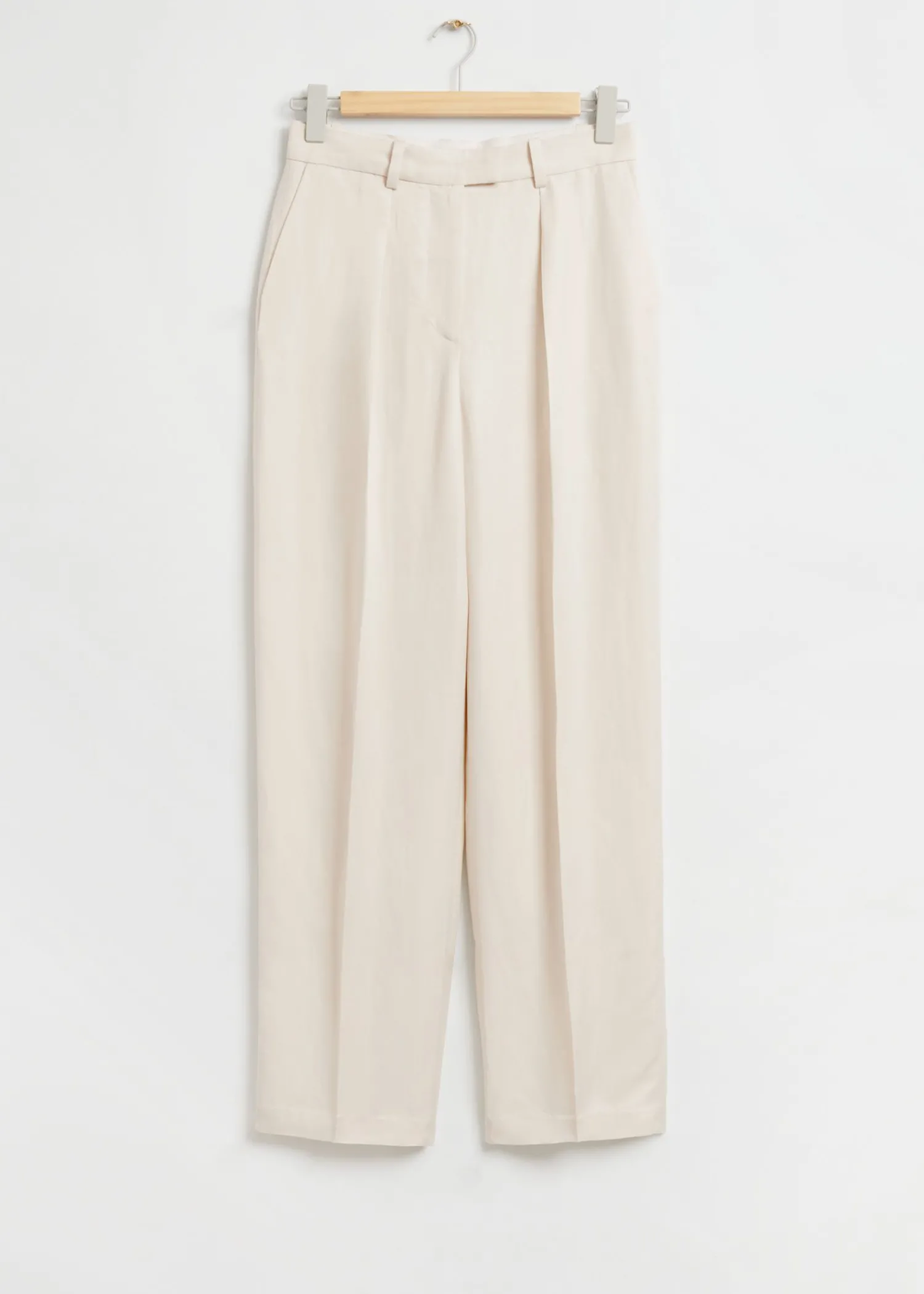 Discount Afslappede Skraeddersyede Plisserede Bukser Kvinder Sæt Og Dragter